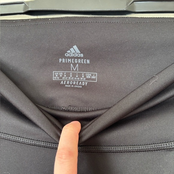 🎉4/30$🎉 Adidas 3-Stripes Black Leggings - Size M - Picture 2 of 3